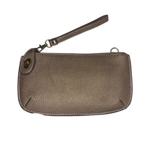 Chic Brown Wristlet Clutch